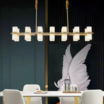 Simple Tabitha Alabaster Chandelier