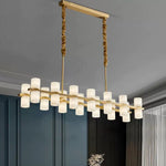 Simple Tabitha Alabaster Chandelier