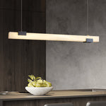 Simplicity Cary AlabasterStrip Pendant Lamp