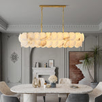 Simplicity Multi-Layer Alabaster Chandelier
