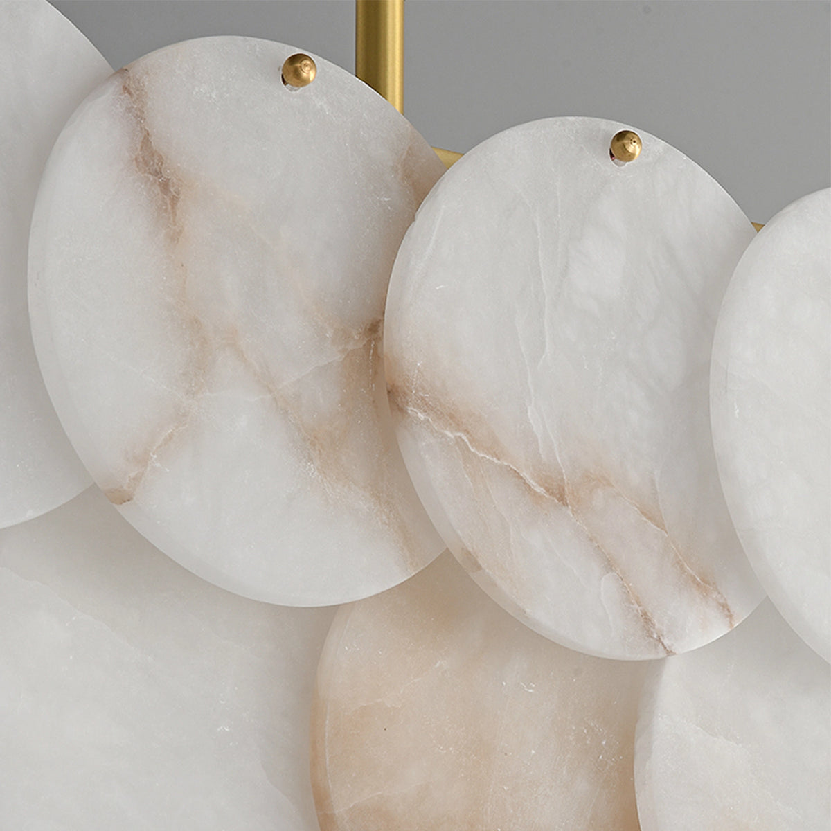 Simplicity Multi-Layer Alabaster Chandelier