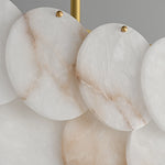 Simplicity Multi-Layer Alabaster Chandelier