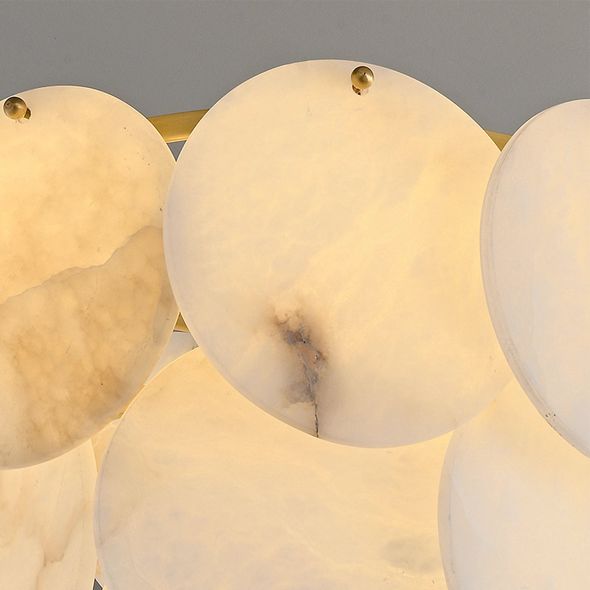 Simplicity Multi-Layer Alabaster Chandelier