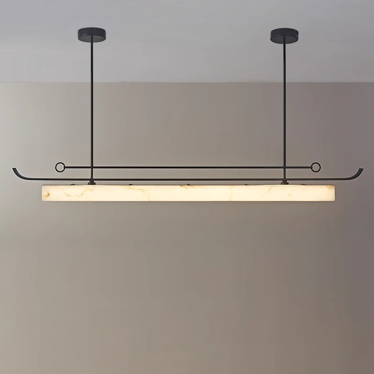 Single-line Lmitation Marble Pendant Lamp