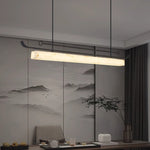 Single-line Lmitation Marble Pendant Lamp
