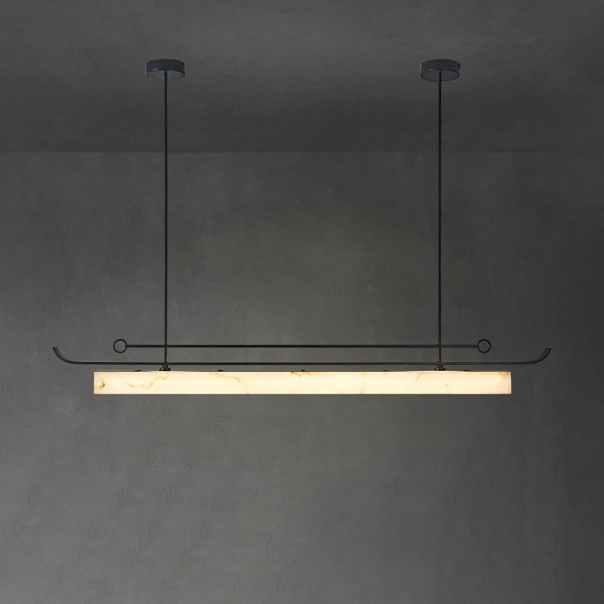 Single-line Lmitation Marble Pendant Lamp