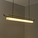 Single-line Lmitation Marble Pendant Lamp