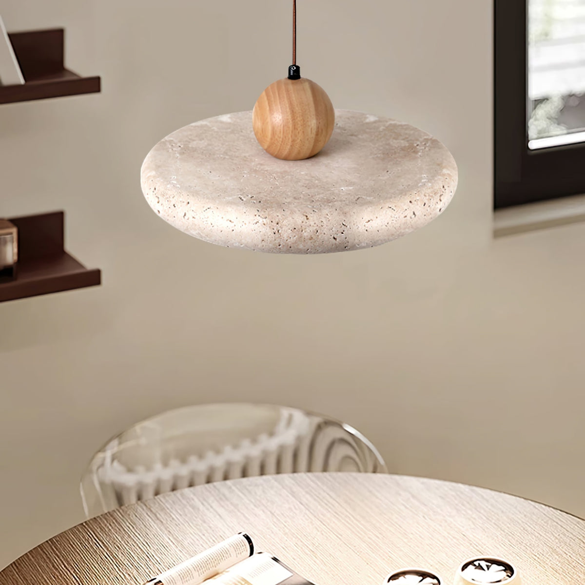 Siyane Travertine Pendant Lamp