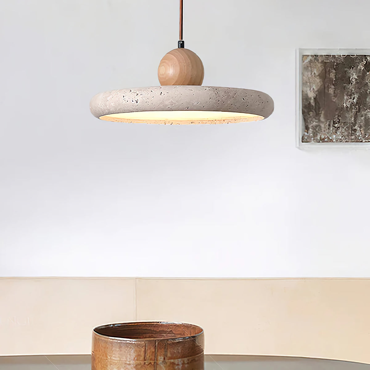 Siyane Travertine Pendant Lamp