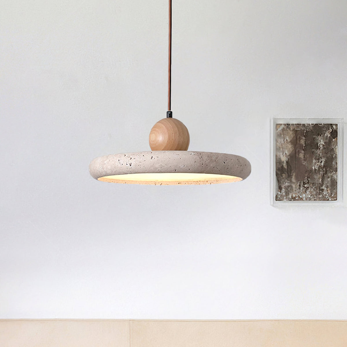 Siyane Travertine Pendant Lamp