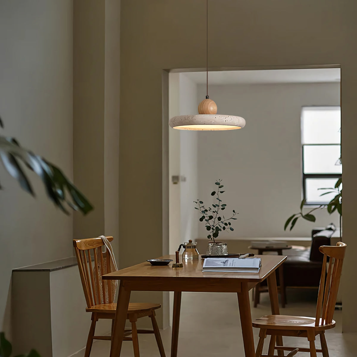 Siyane Travertine Pendant Lamp