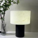 Solid Cylindrical Table Lamp