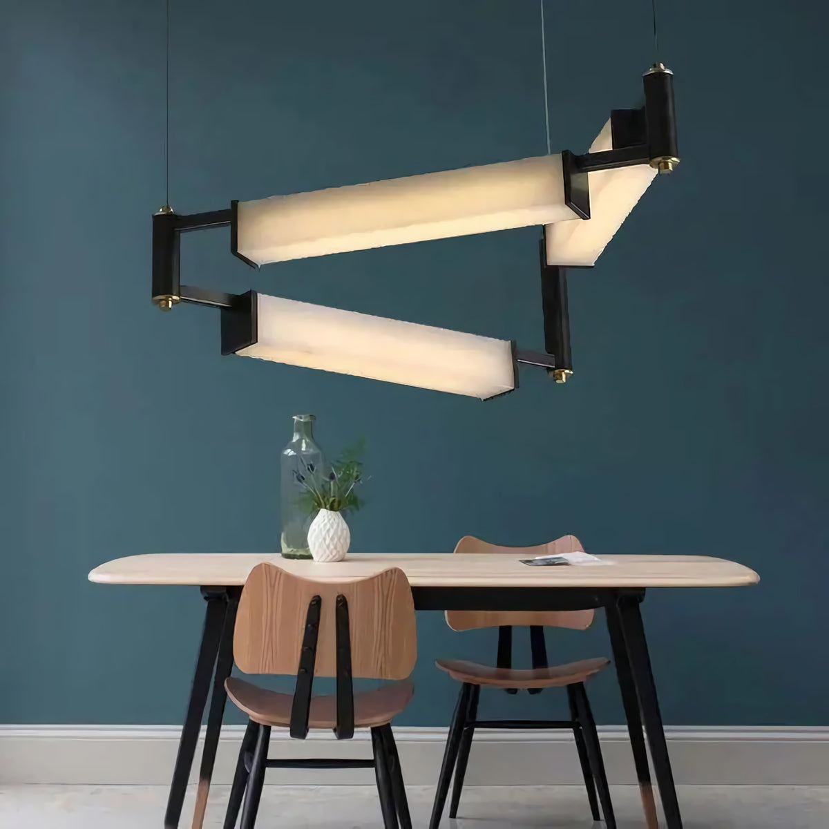 Spain Alabaster Modern Dining Room Chandeliers