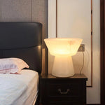Conical Alabaster Table Lamp
