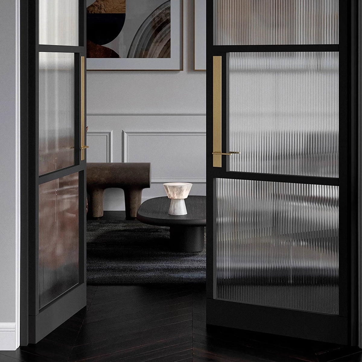 Conical Alabaster Table Lamp