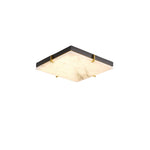 Square Alabaster Ceiling Light