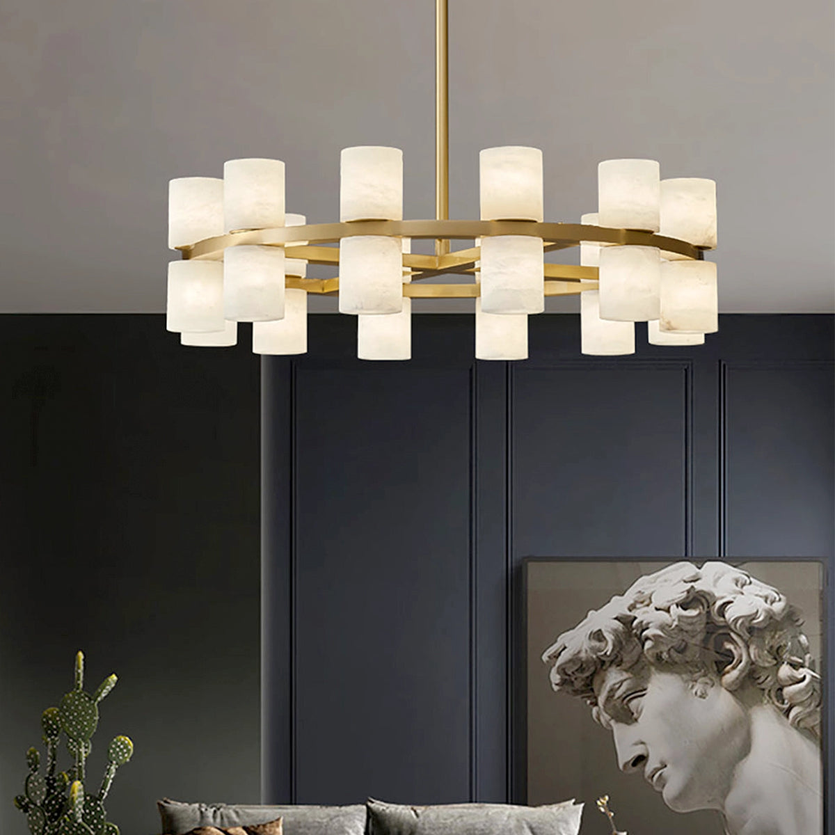 Tabitha AlabasterChandelier