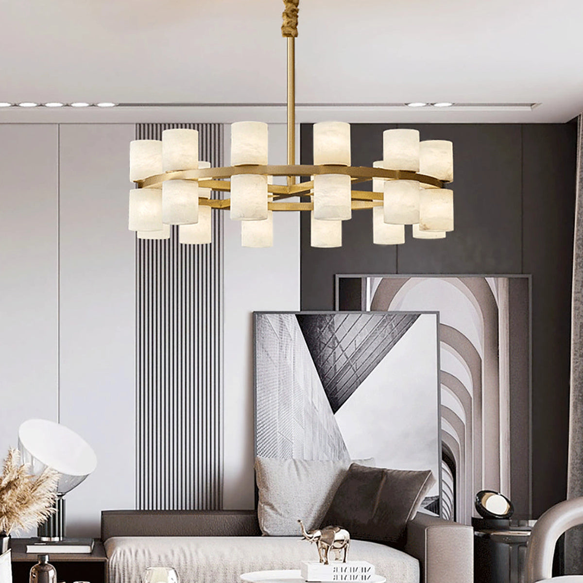 Tabitha AlabasterChandelier