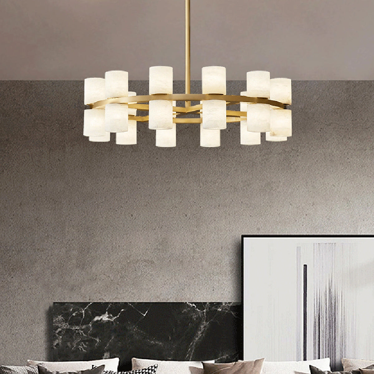 Tabitha AlabasterChandelier