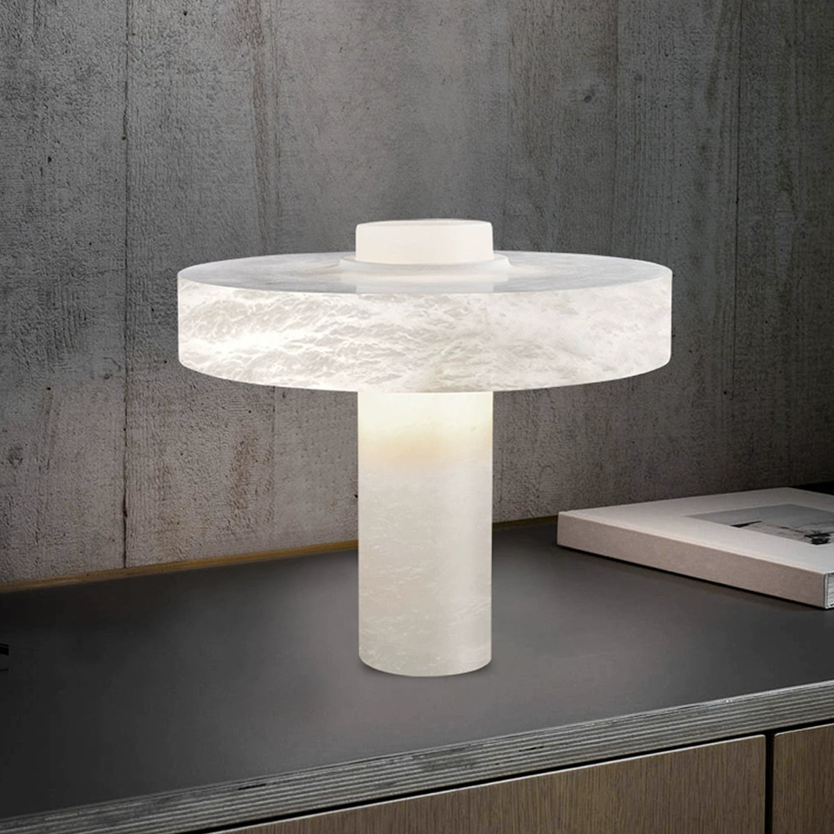 Tramonto Alabaster Table Lamp