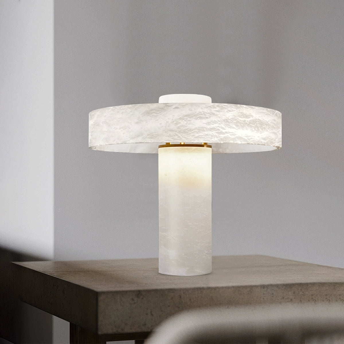 Tramonto Alabaster Table Lamp
