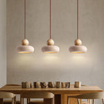 TraverLamp Wabi Sabi Travertine Pendant Light