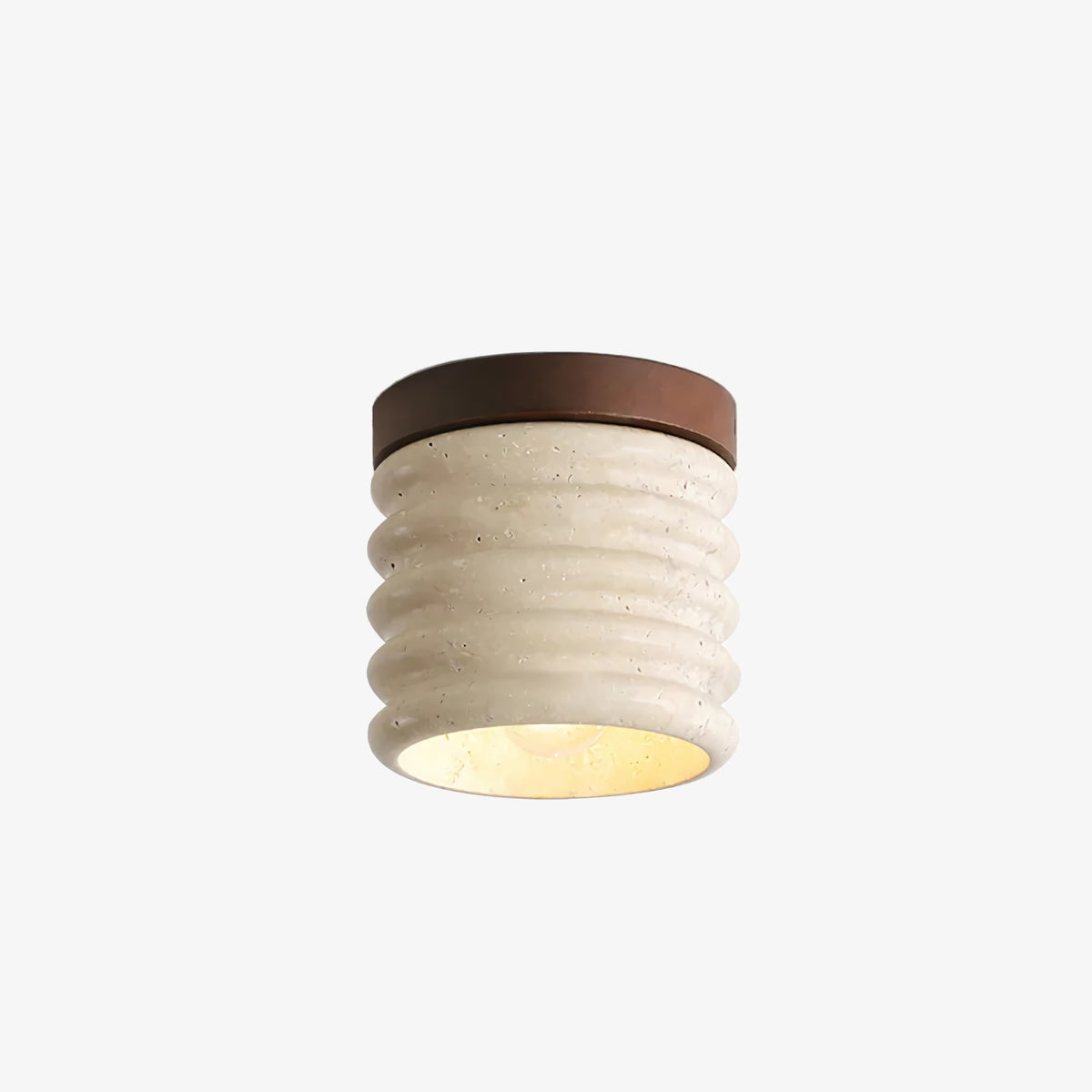 Travertine Vaarnii Ceiling Lamp