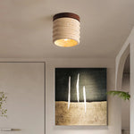 Travertine Vaarnii Ceiling Lamp