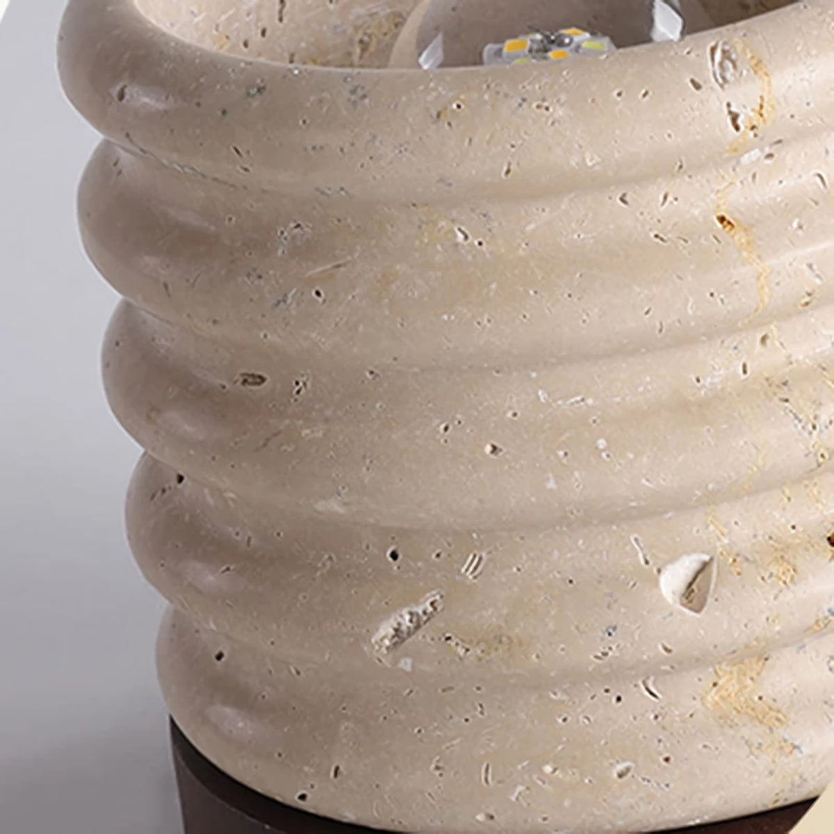 Travertine Vaarnii Ceiling Lamp