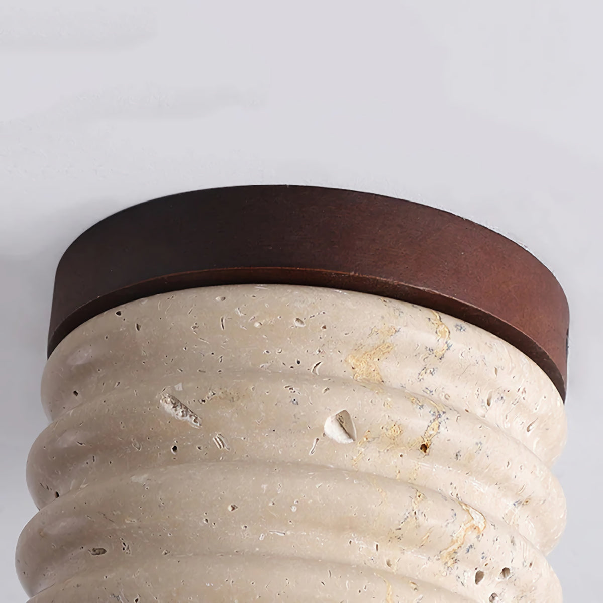 Travertine Vaarnii Ceiling Lamp