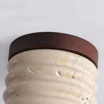 Travertine Vaarnii Ceiling Lamp