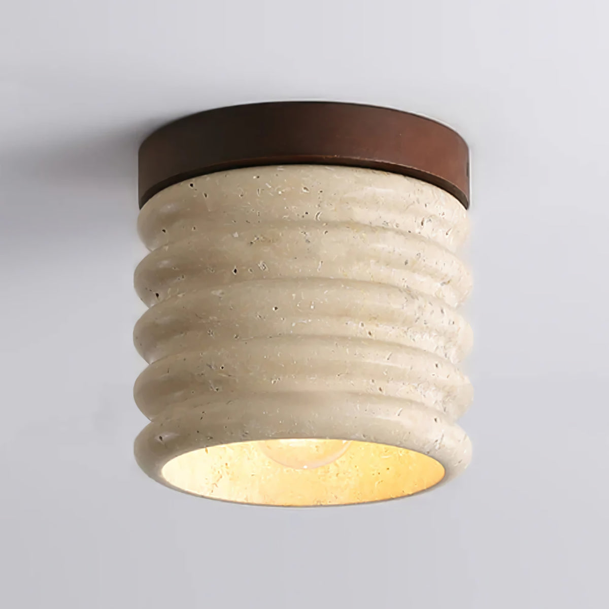 Travertine Vaarnii Ceiling Lamp