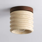 Travertine Vaarnii Ceiling Lamp