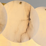 Two-Tier Alabaster Wall Lamp