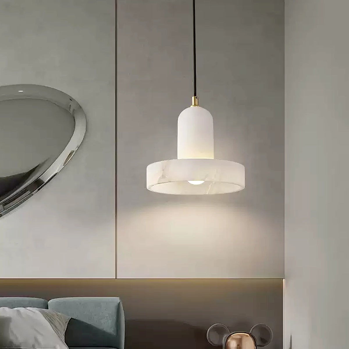 Universo ST Alabaster Pendant Lamp