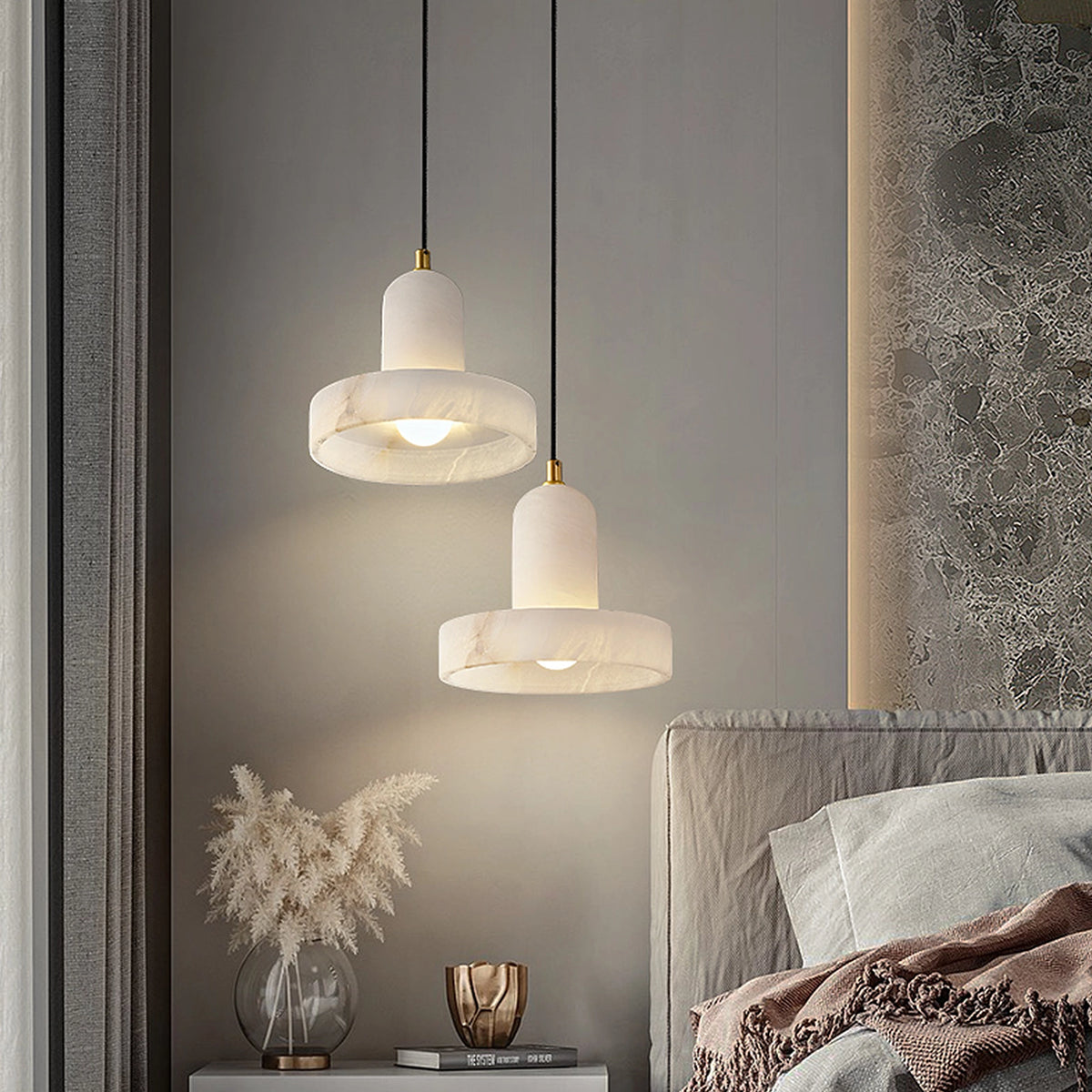 Universo ST Alabaster Pendant Lamp