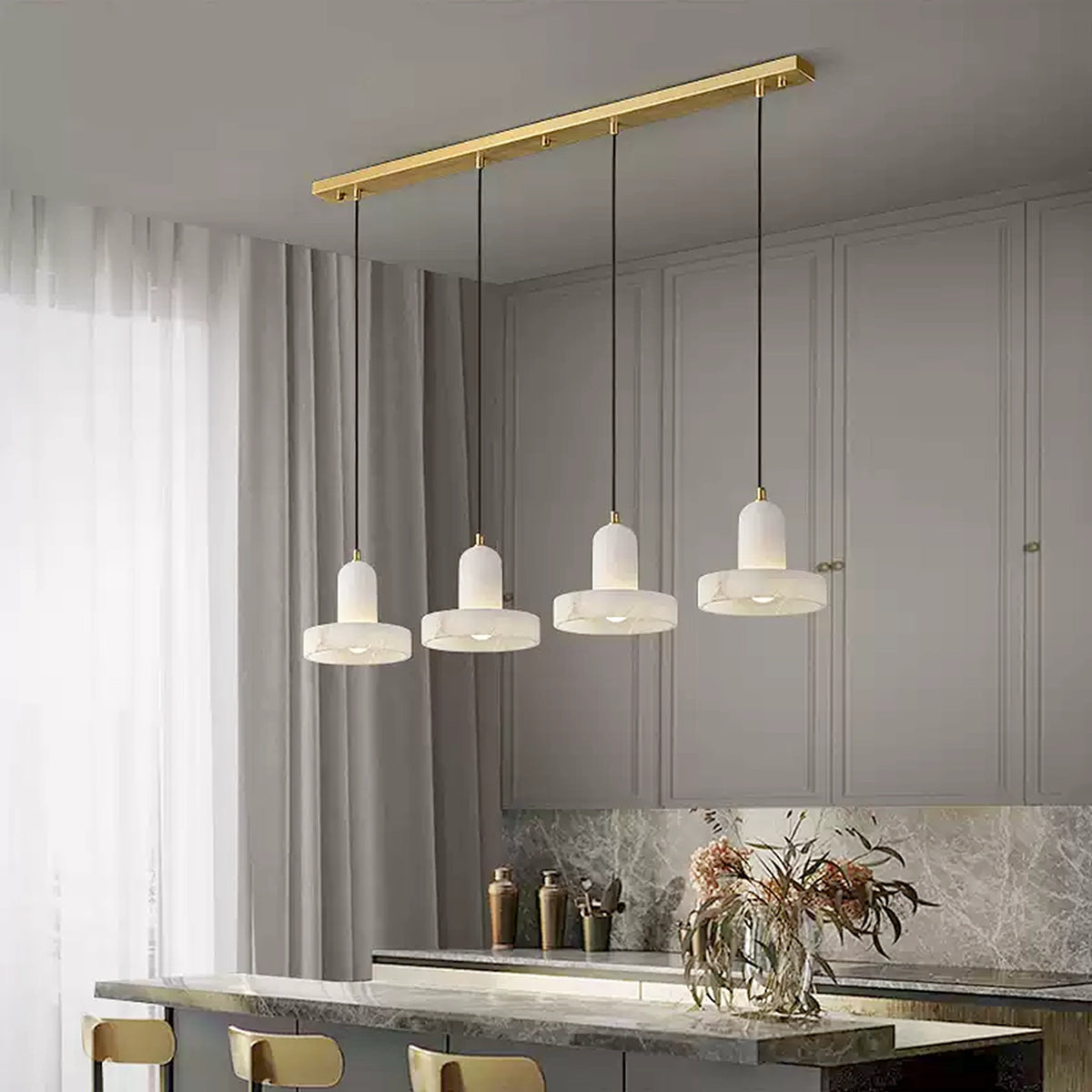 Universo ST Alabaster Pendant Lamp