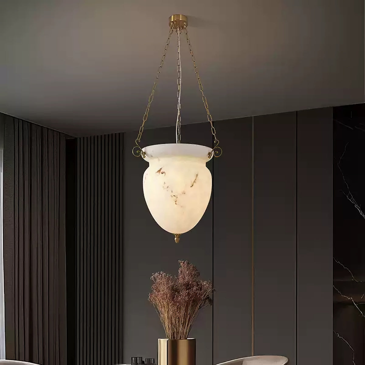 Retro Urn Pendant Lamp