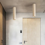 Wabi Sabi Cylinder Travertine Ceiling Lamp