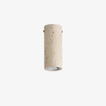 Wabi Sabi Cylinder Travertine Ceiling Lamp