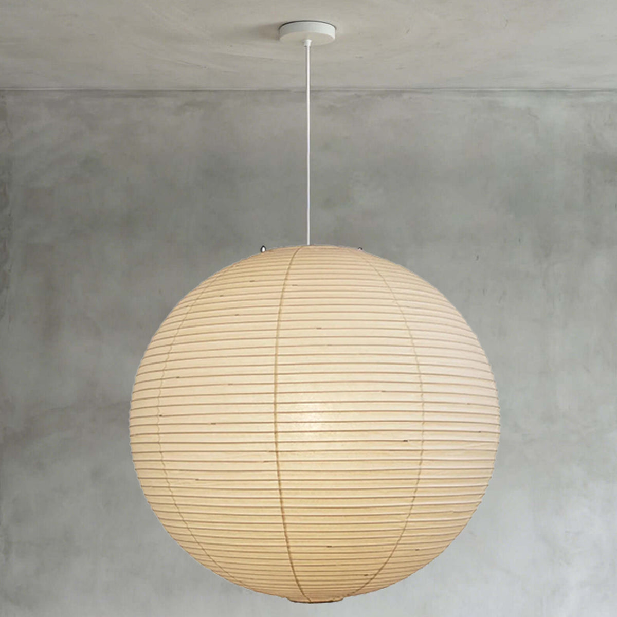 Washi Paper A Pendant Light | Japanese Wabi-Sabi Paper Lantern