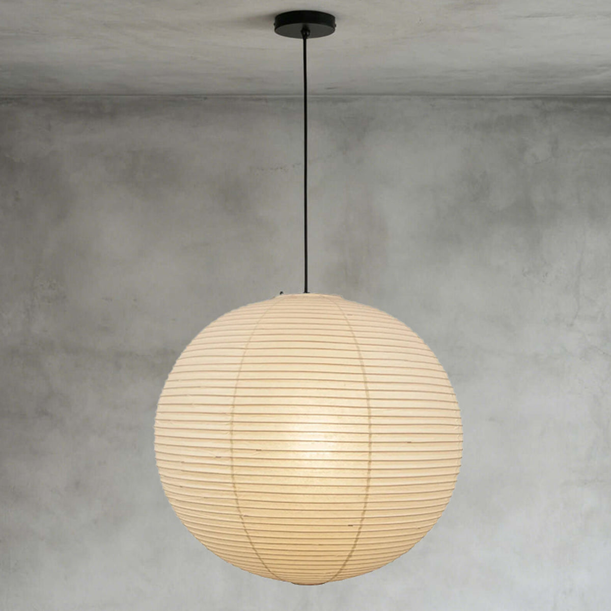Washi Paper A Pendant Light | Japanese Wabi-Sabi Paper Lantern
