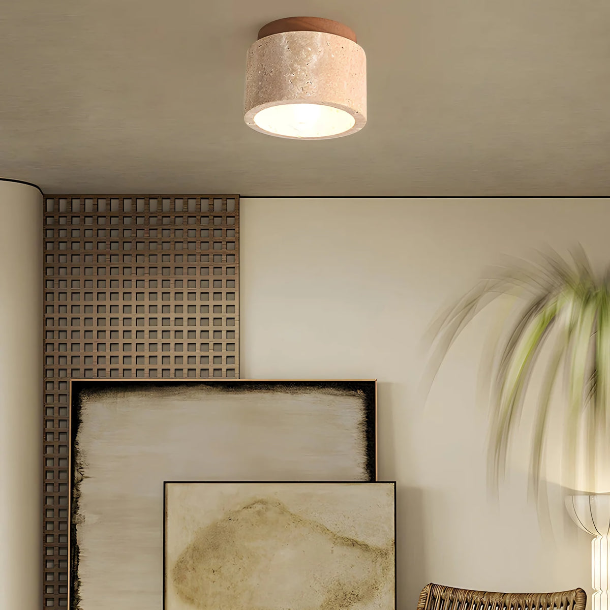Simplicity Cylindrical Hallway Ceiling Light
