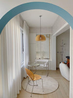 Wooden Pumpkin Pendant Lamp