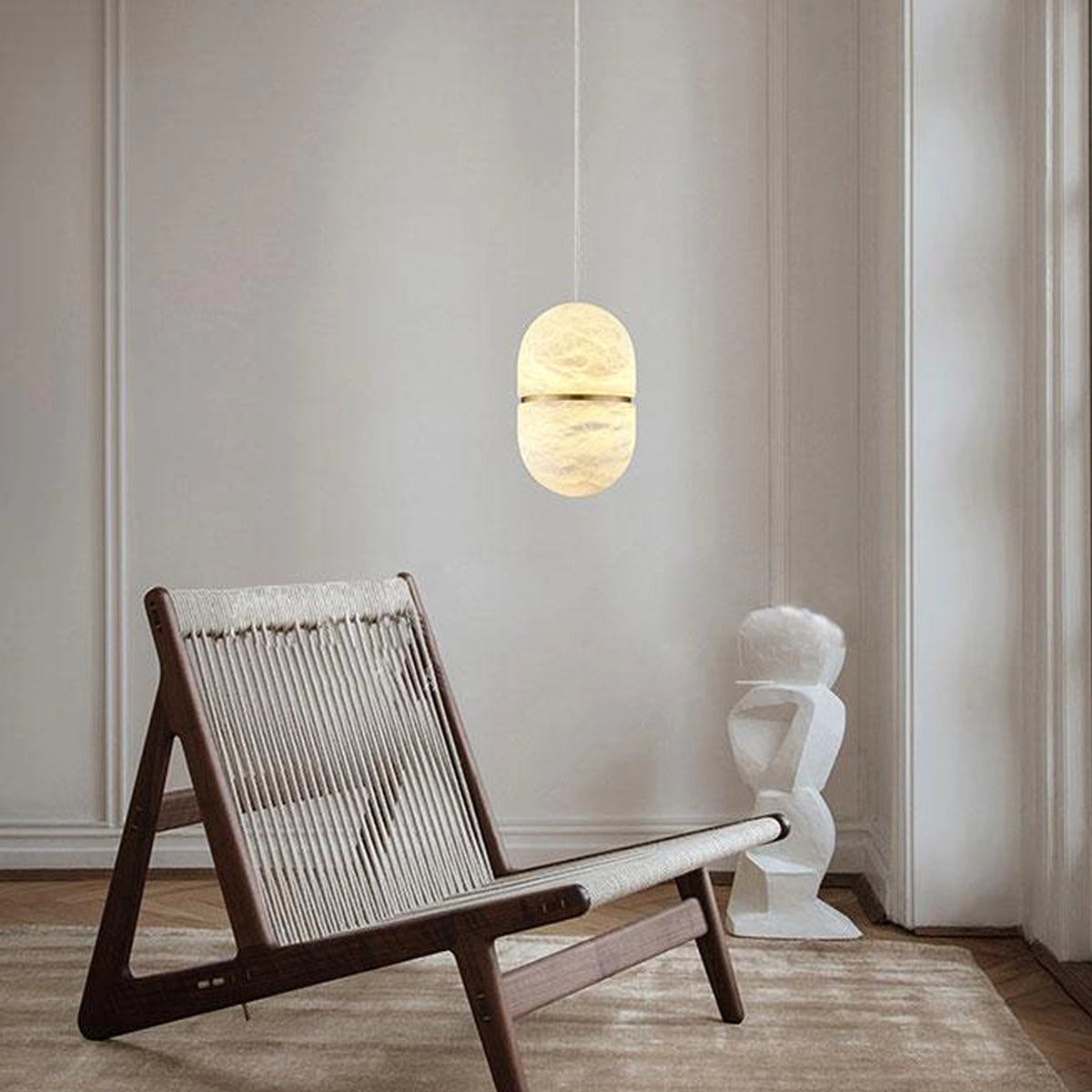 YUM Alabaster Pendant Lamp