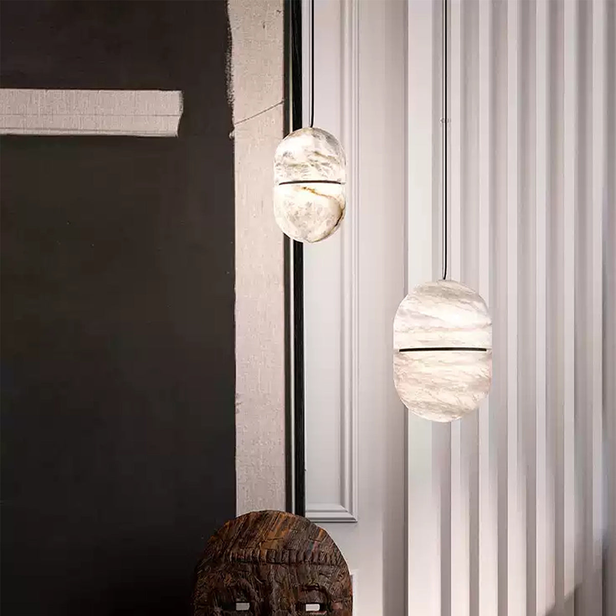 YUM Alabaster Pendant Lamp