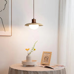 Yellow Travertine Pendant Lamp
