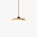 Yellow Travertine Pendant Lamp