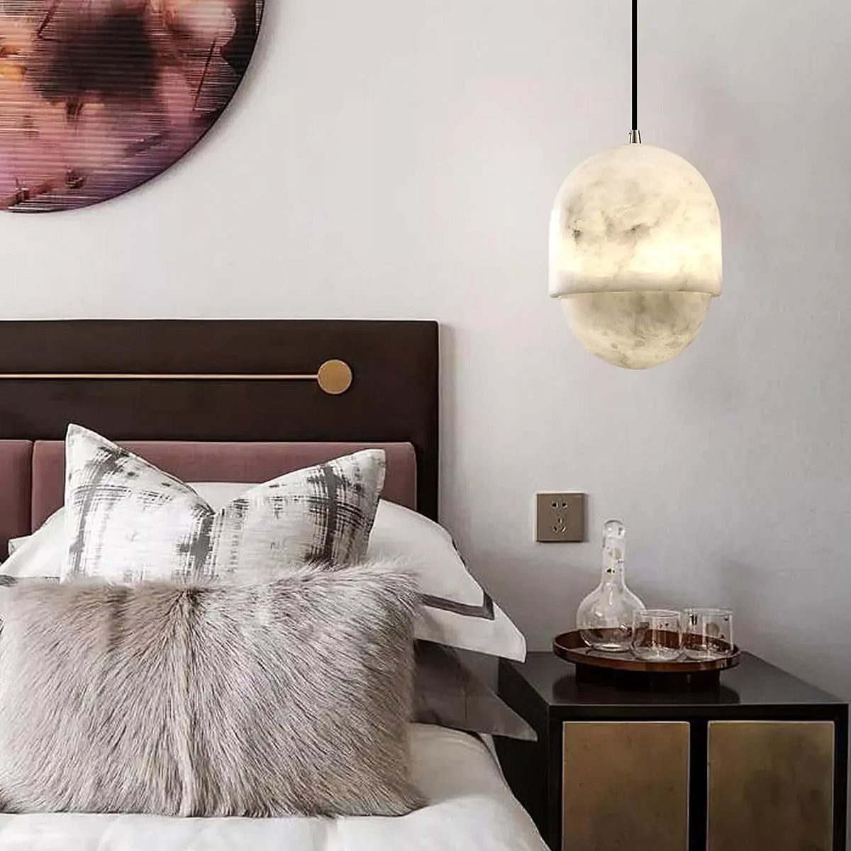 Yoko Alabaster Pendant Lamp