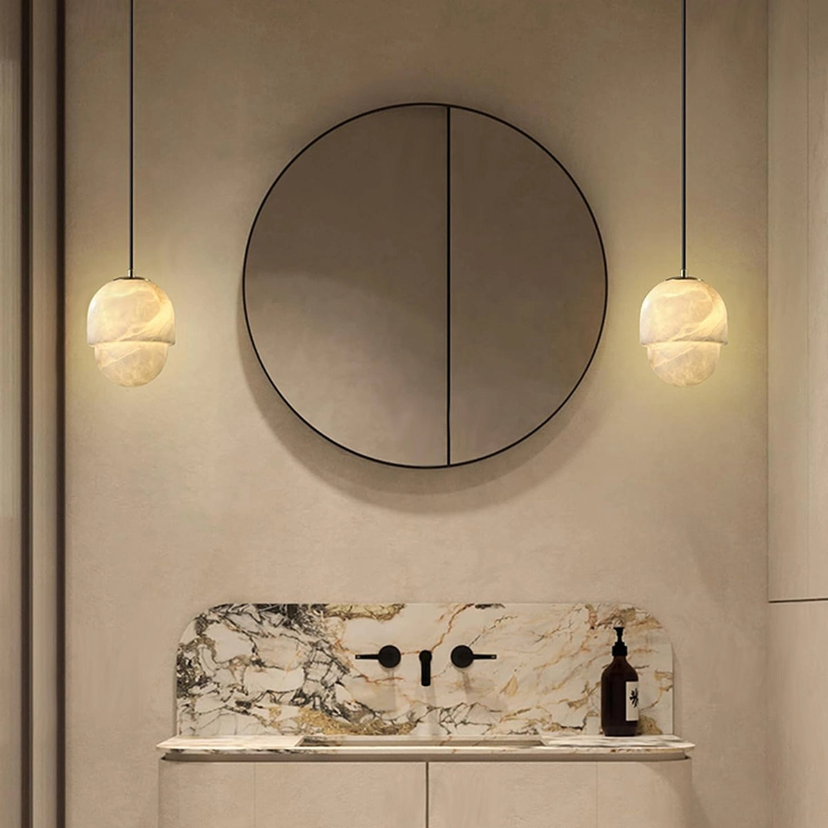 Yoko Alabaster Pendant Lamp